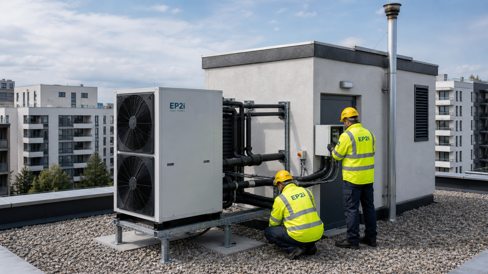 Installation de pompe à chaleur par EP2I